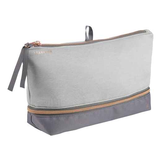 
      Multi-Compartment Dance Shoes and Accessories Pouch - Grey
  