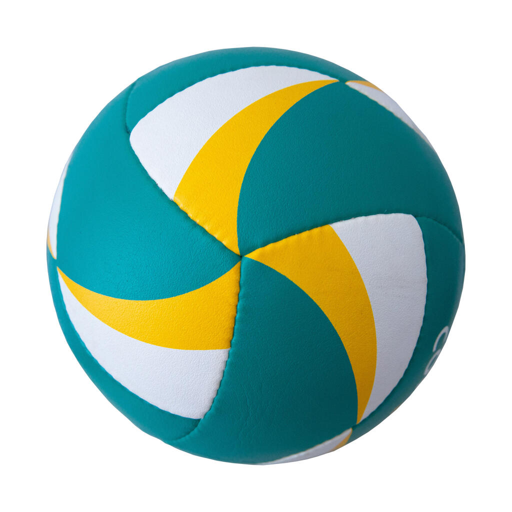 Pludmales volejbola bumba “BVB900 FIVB”, zaļa/dzeltena
