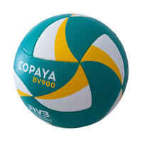 Balón de vóley playa BV900 FIVB verde y amarillo