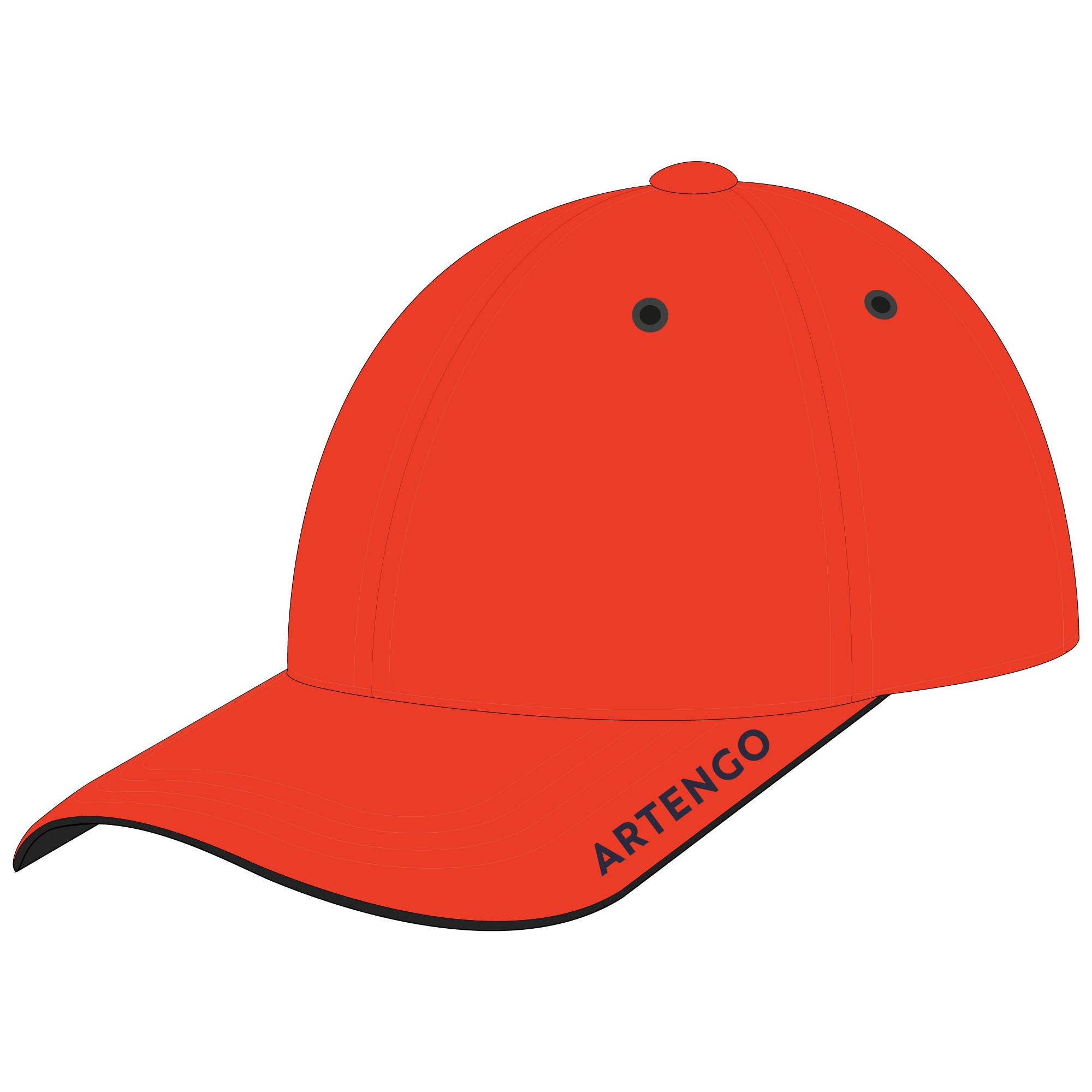 Tennis Cap TC 500 S54 - Red/Navy 8/8