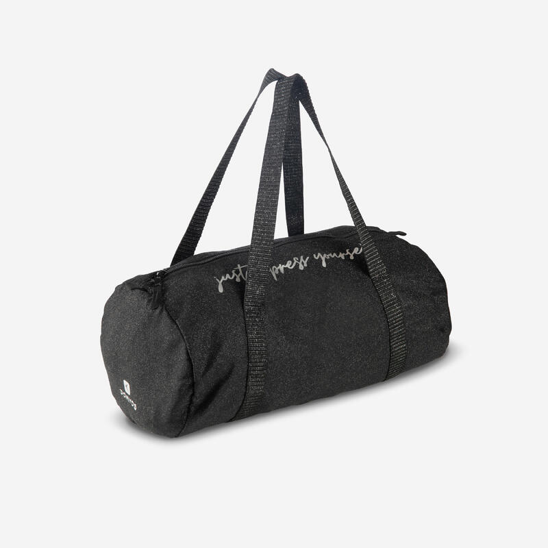 Sac de danse tube noir fille