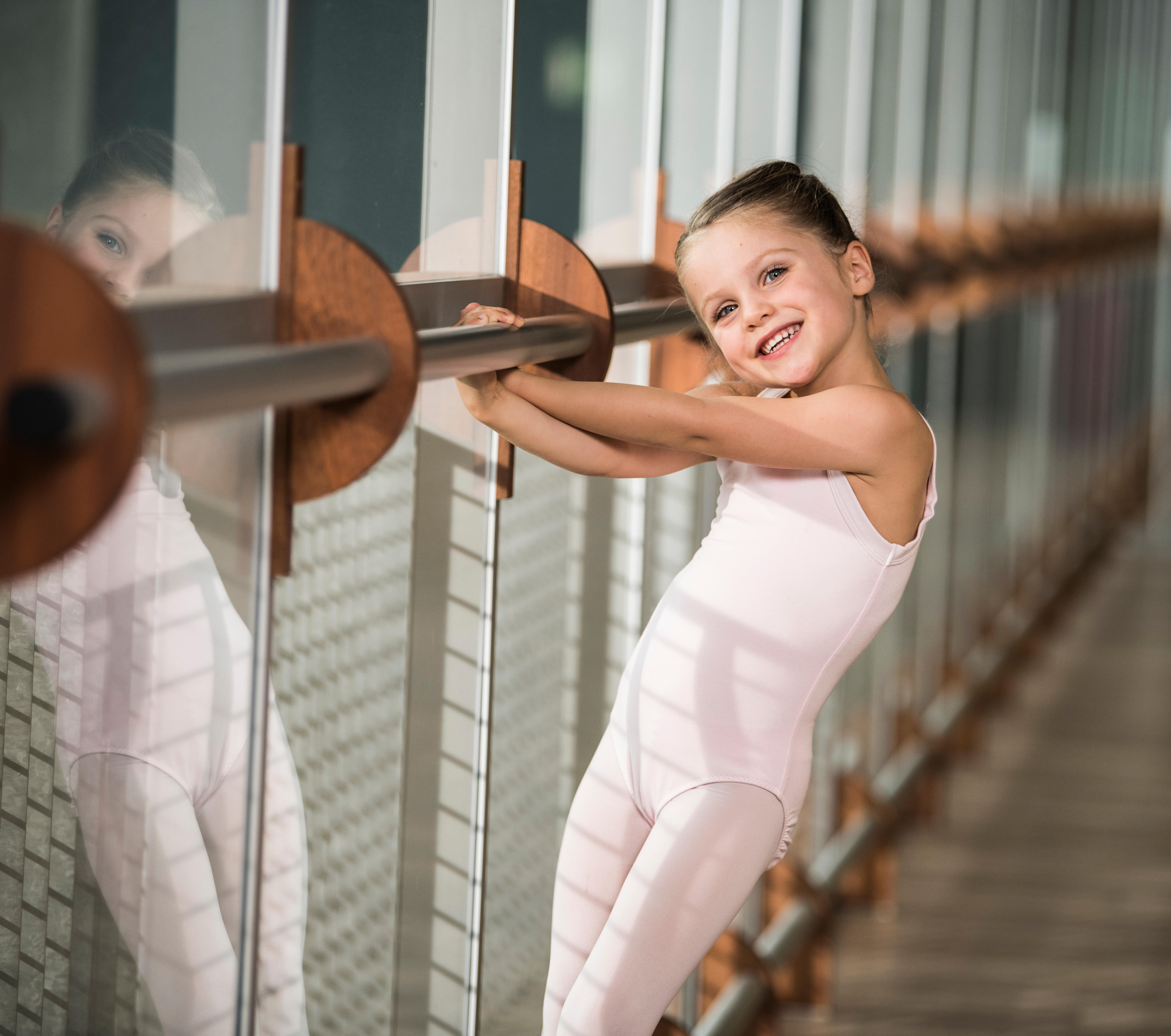 Ballet Camisole Leotard Pink - Girls - STAREVER