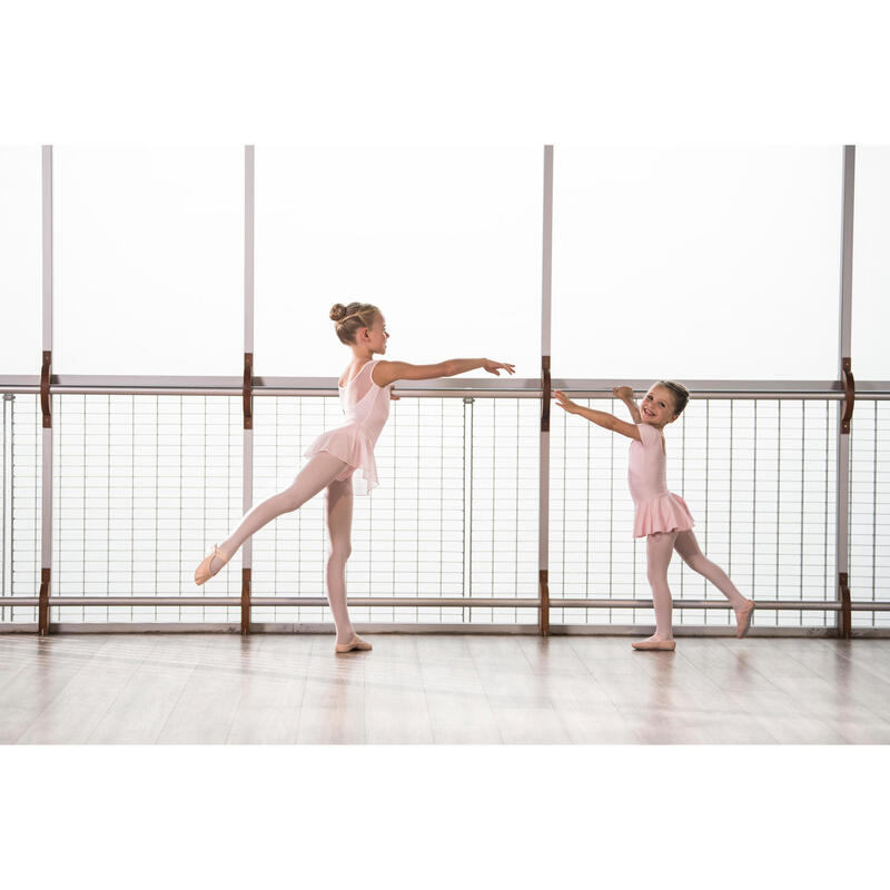 Túnica de Ballet Menina Rosa Pálido