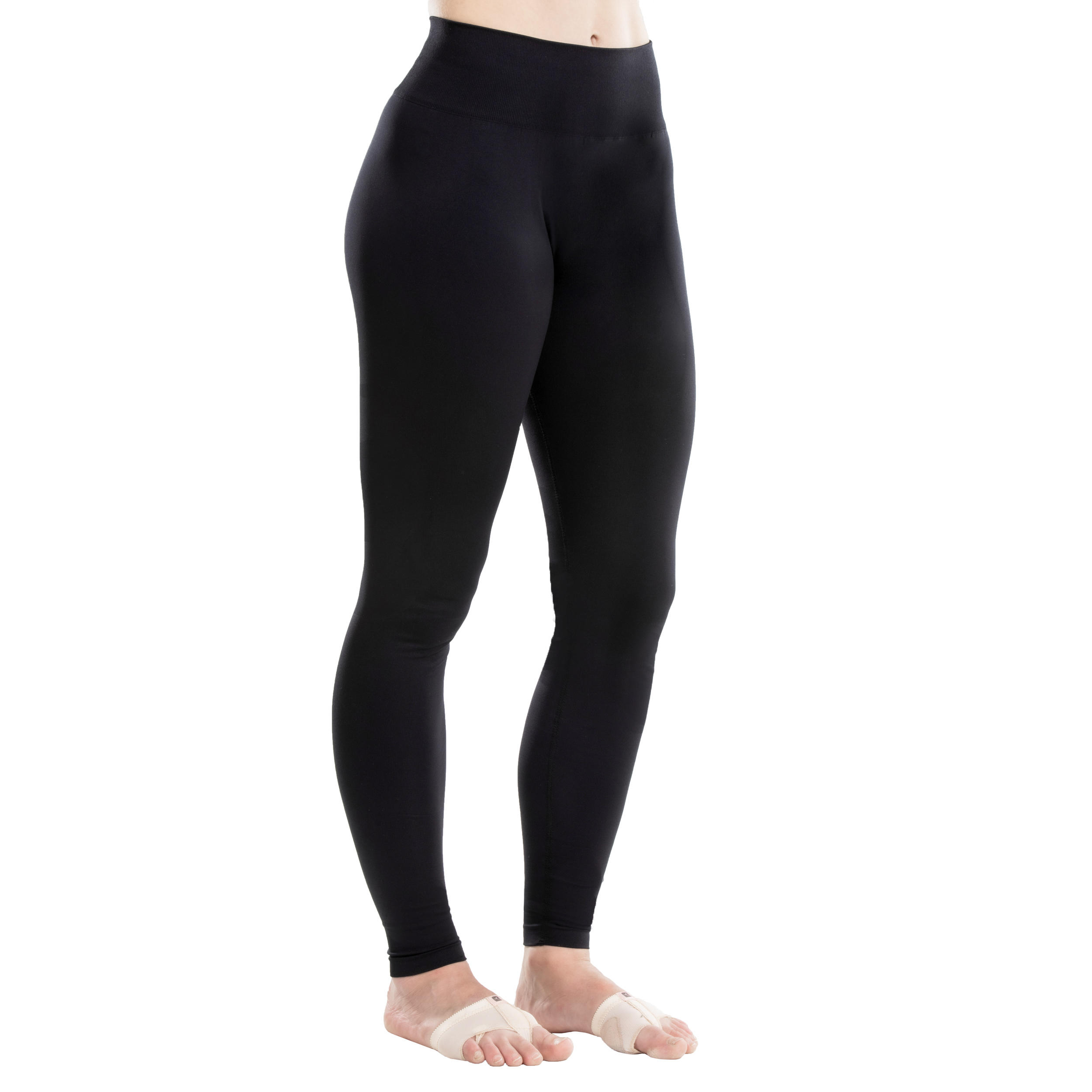 Legging danse moderne noir sans couture femme DOMYOS Decathlon