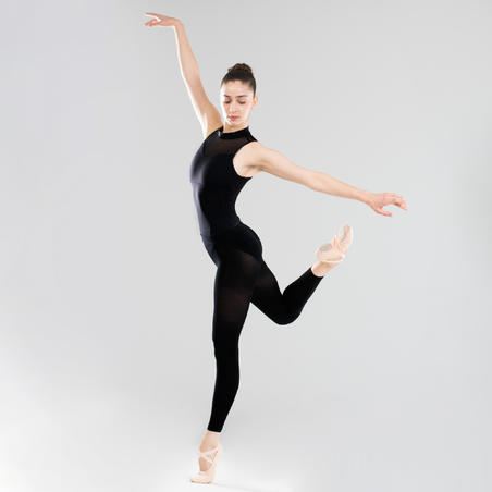 High-Necked Ballet Leotard – Women