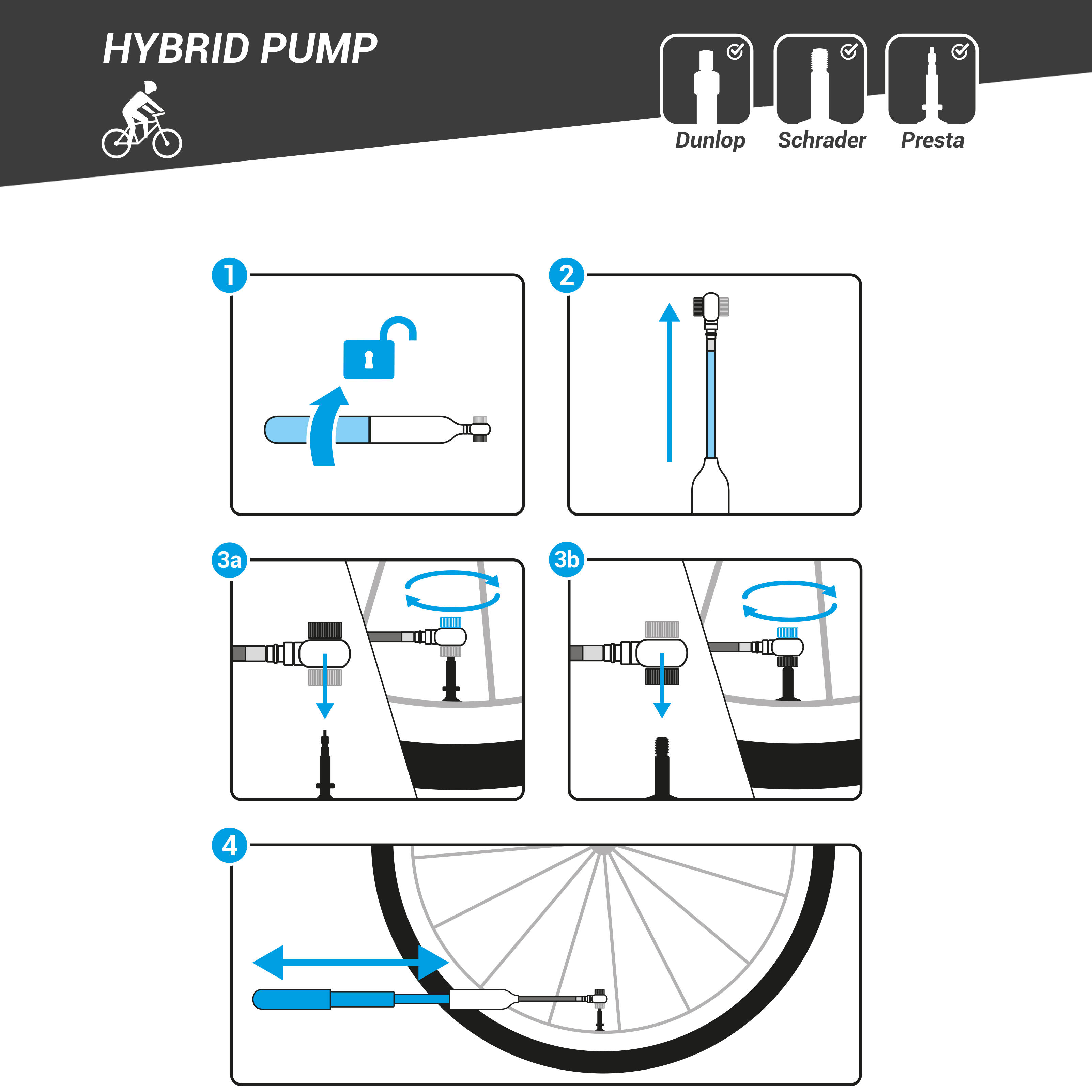 Decathlon hybrid pump sale