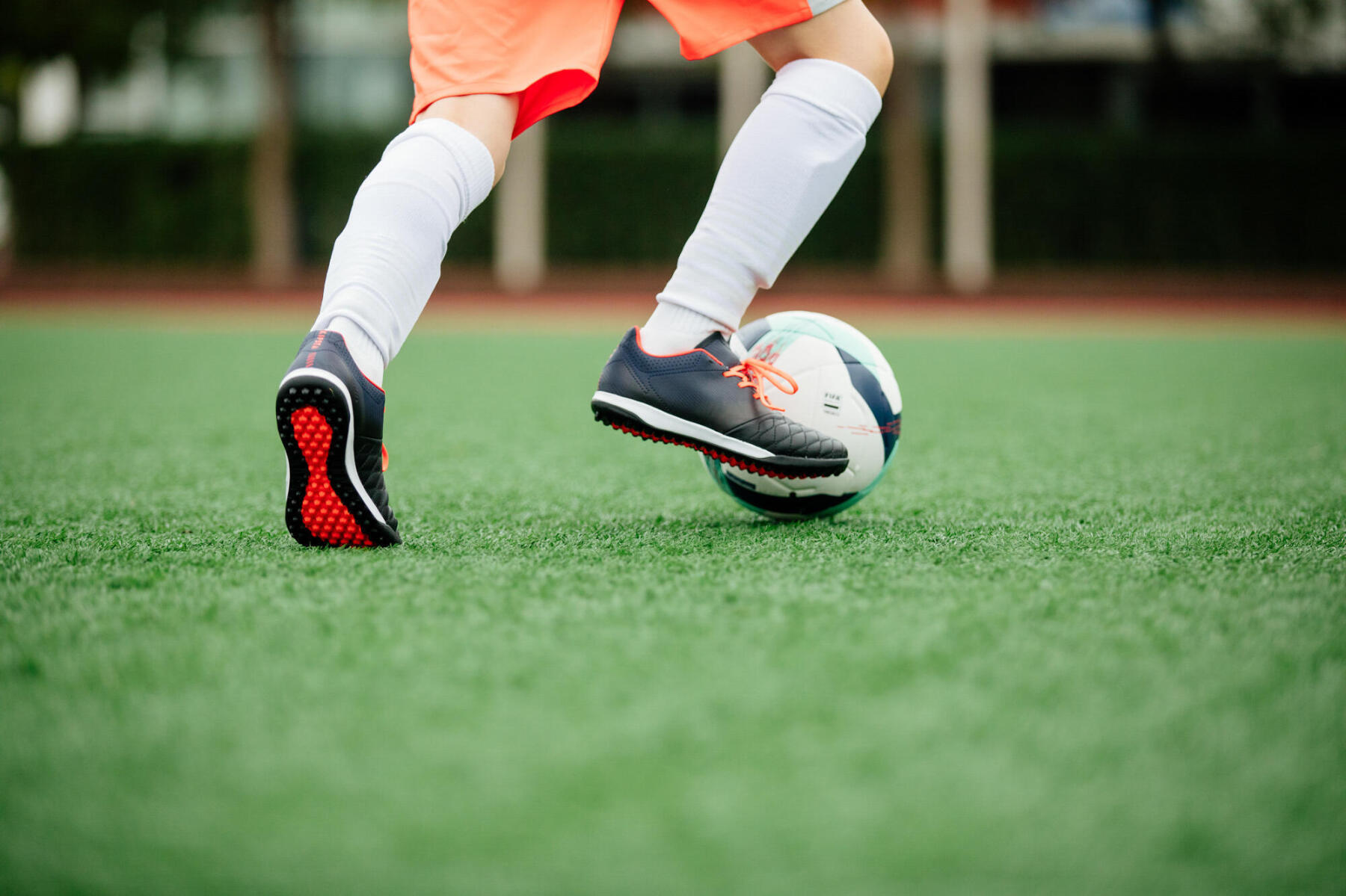 Football boots sales on grass