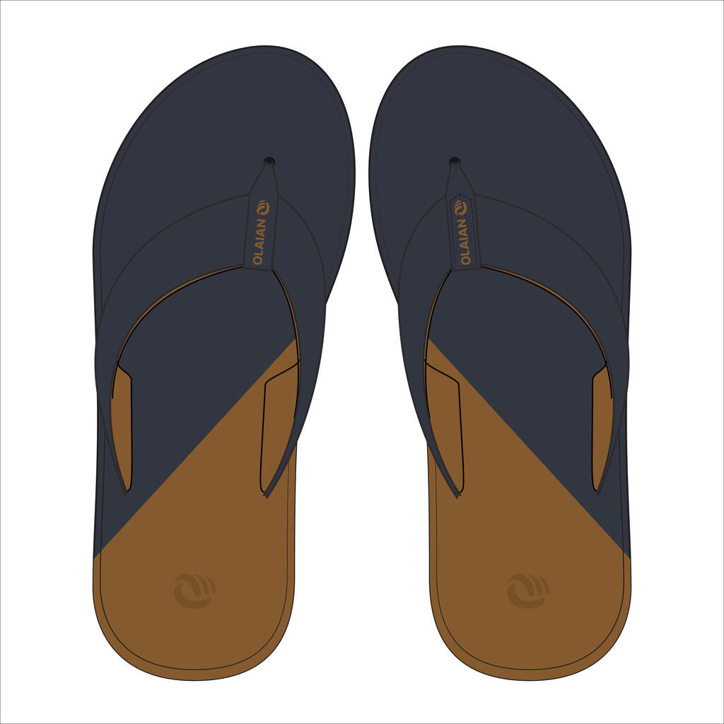 Men's FLIP-FLOPS 520 - Camel Blue