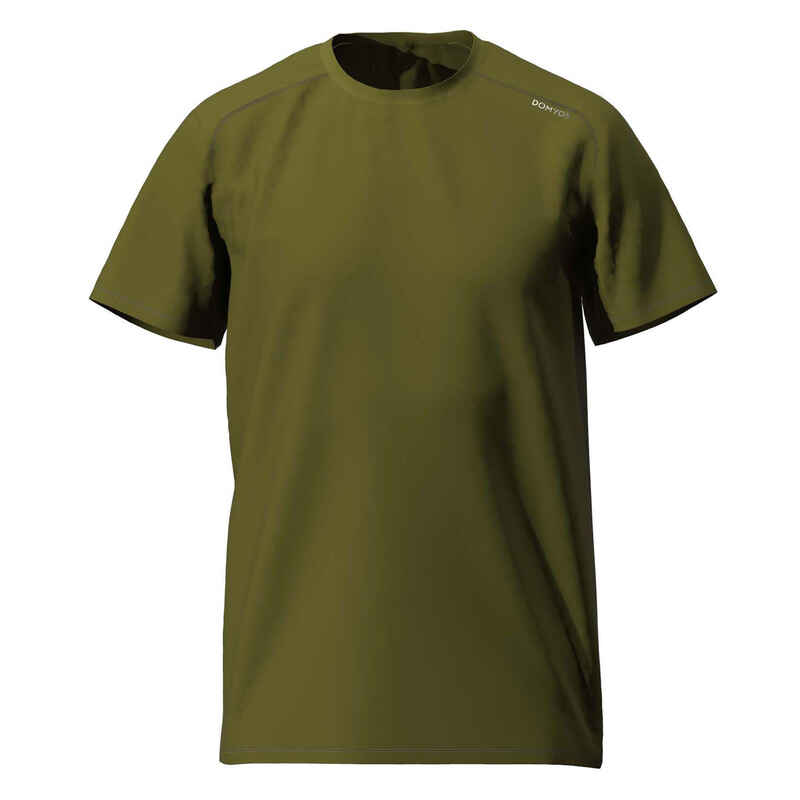 Men's Crew Neck Breathable Essential Fitness T-Shirt - Green