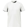 Men Gym T-Shirt Polyester 100 Solid White