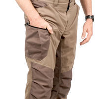 Braon tihe tople vodootporne pantalone za lov 520