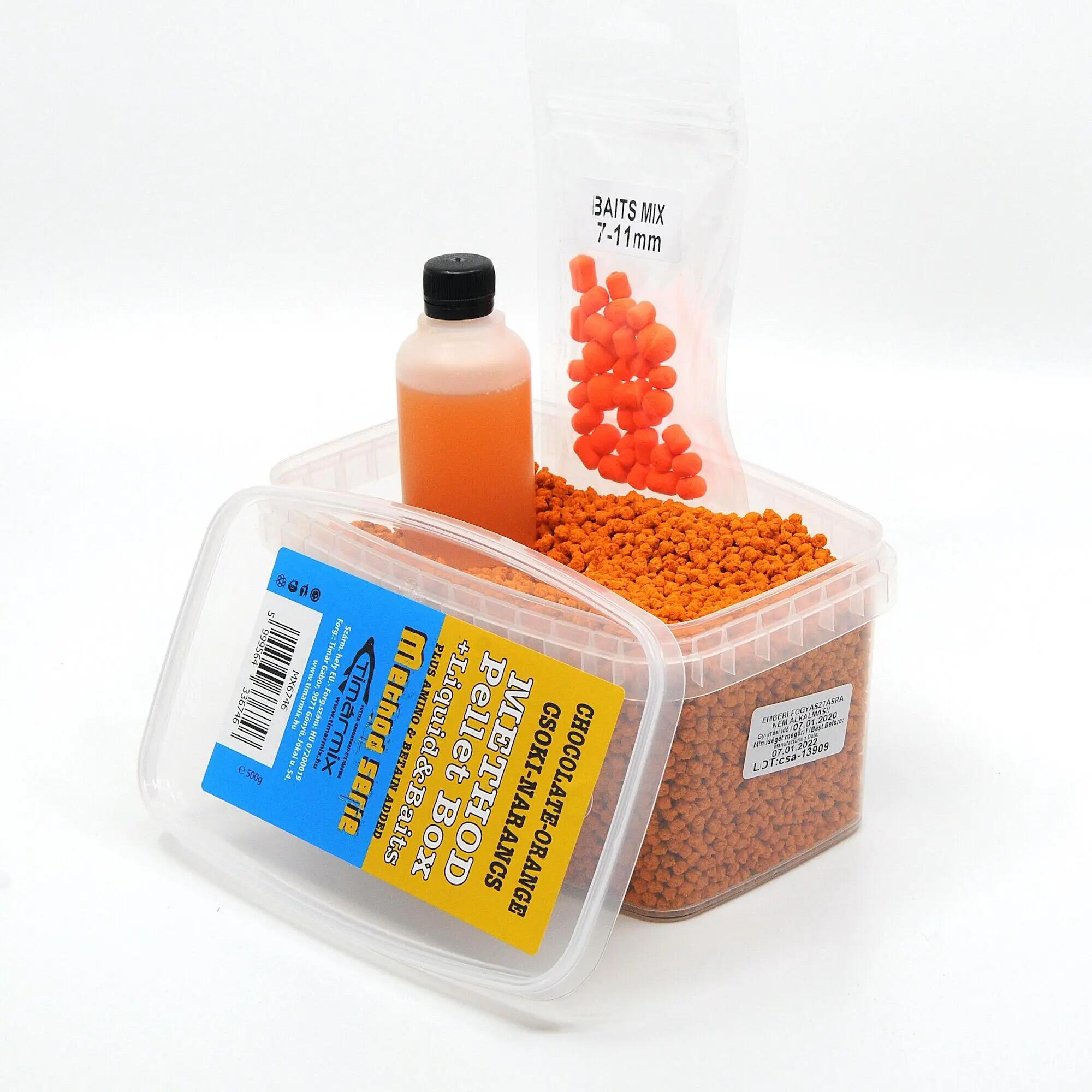 Pellet box, csoki-narancs, 500 g 2/3
