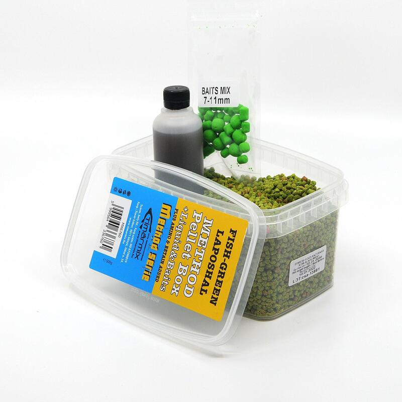 Pellet box, fish-green, 500 g