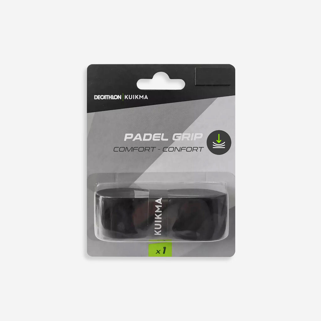 Grip color negro para palas de pádel - Kuikma
