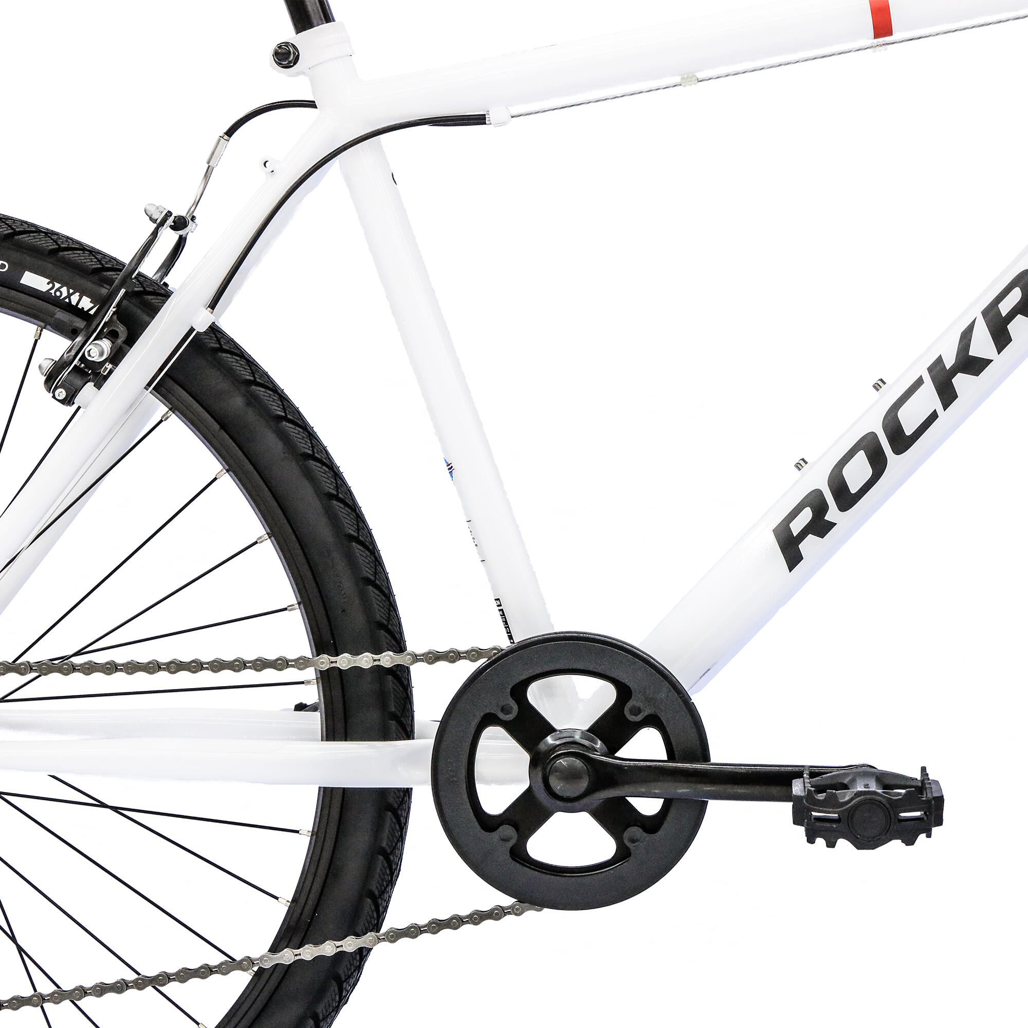 rockrider bike white