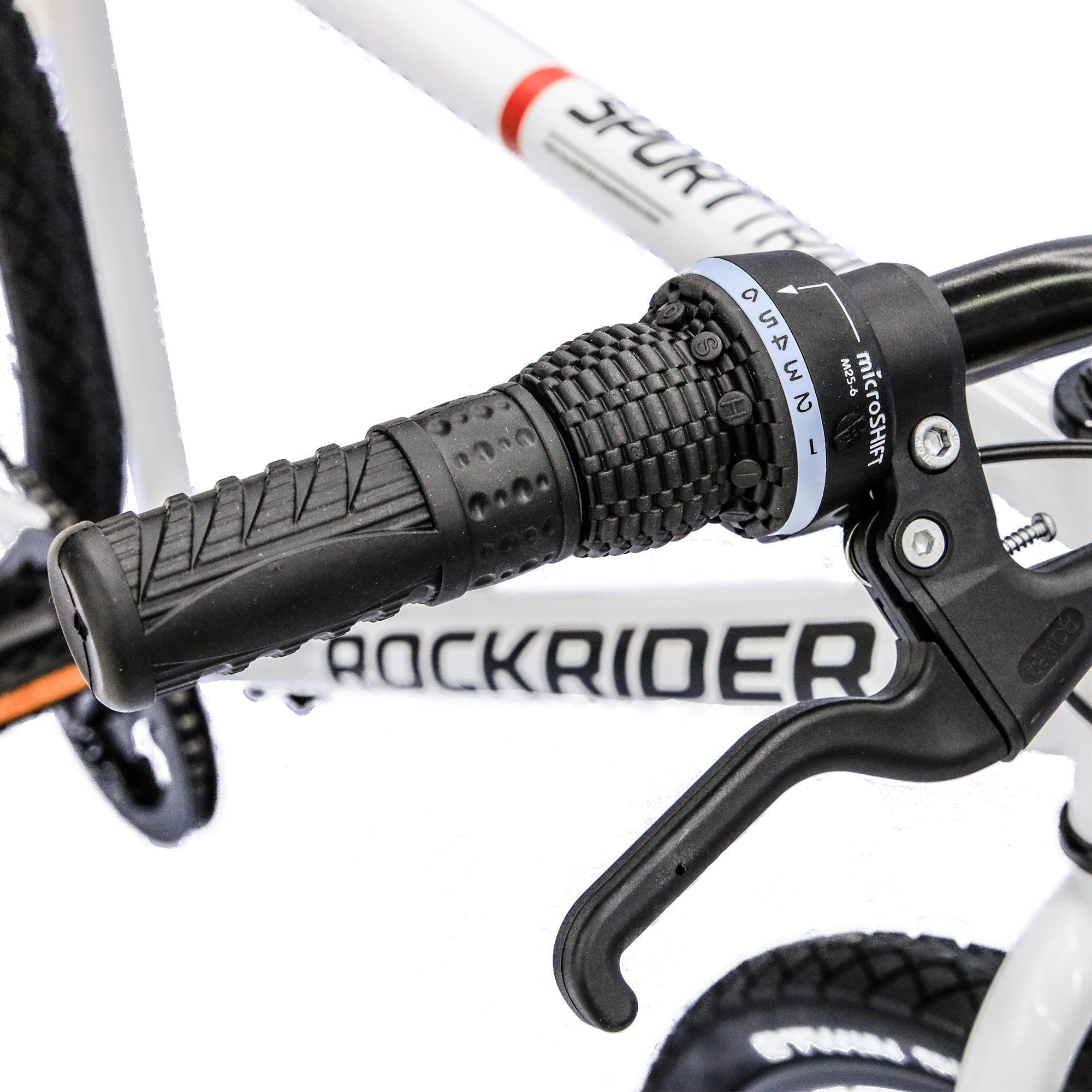 rockrider bike white