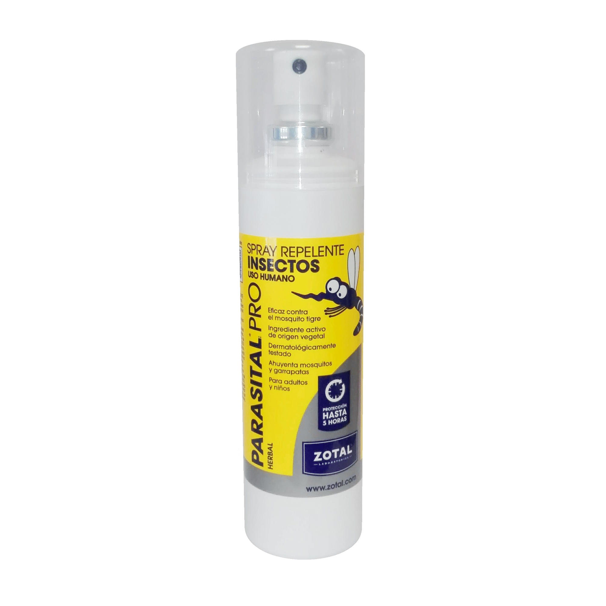 Spray Repelente Mosquitos Montaña Trekking Parasital 4 Horas 1/1