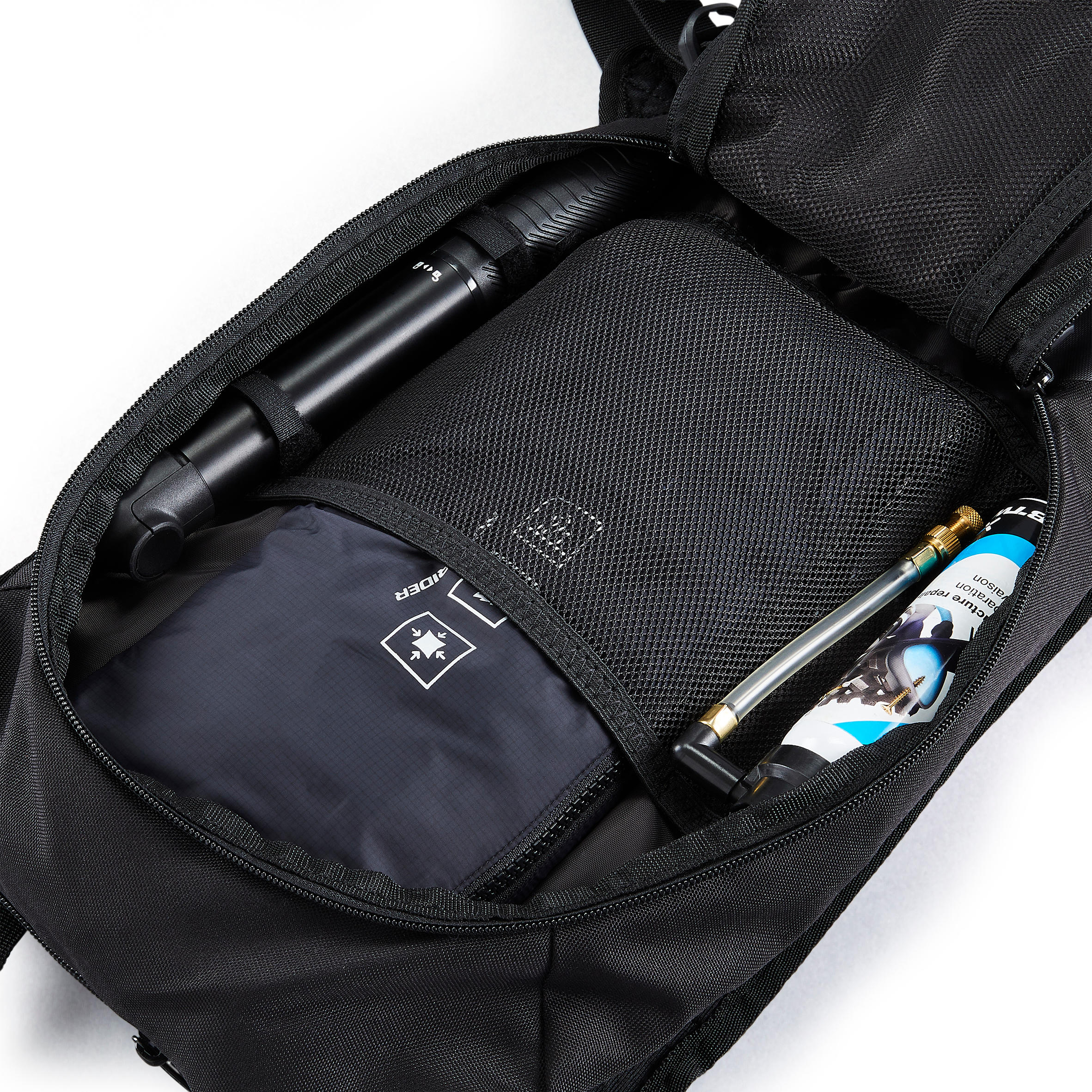 MOCHILA HIDRATACIÓN BTT ST 520 NEGRO 6L - 2 L AGUA - Decathlon