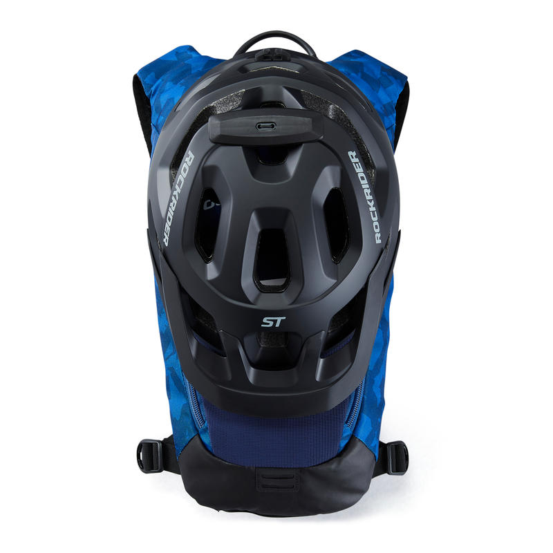 Mountain Biking 6L/2L Hydration Backpack ST 520 Blue Decathlon