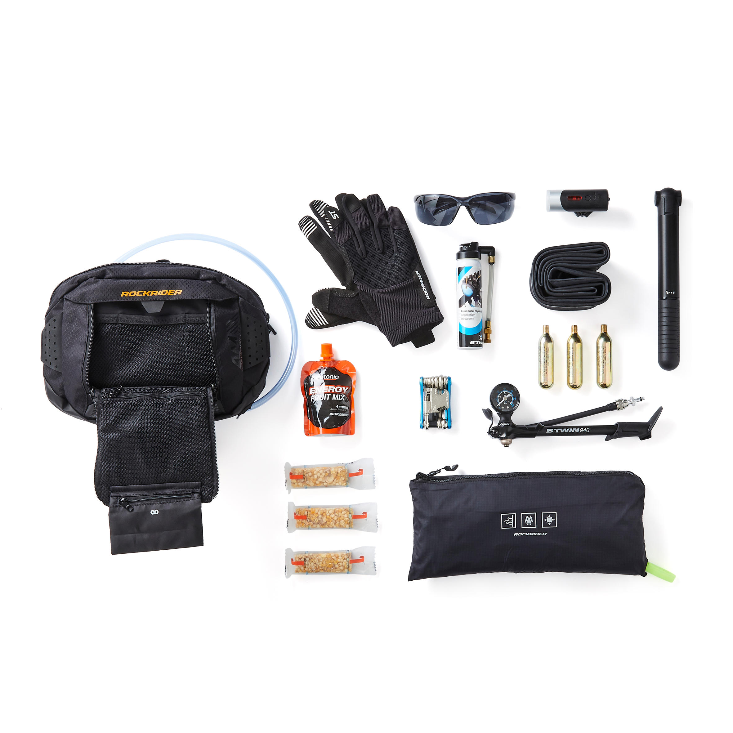 4 L/1.5 L All-Mountain MTB Hydration Belt - ROCKRIDER