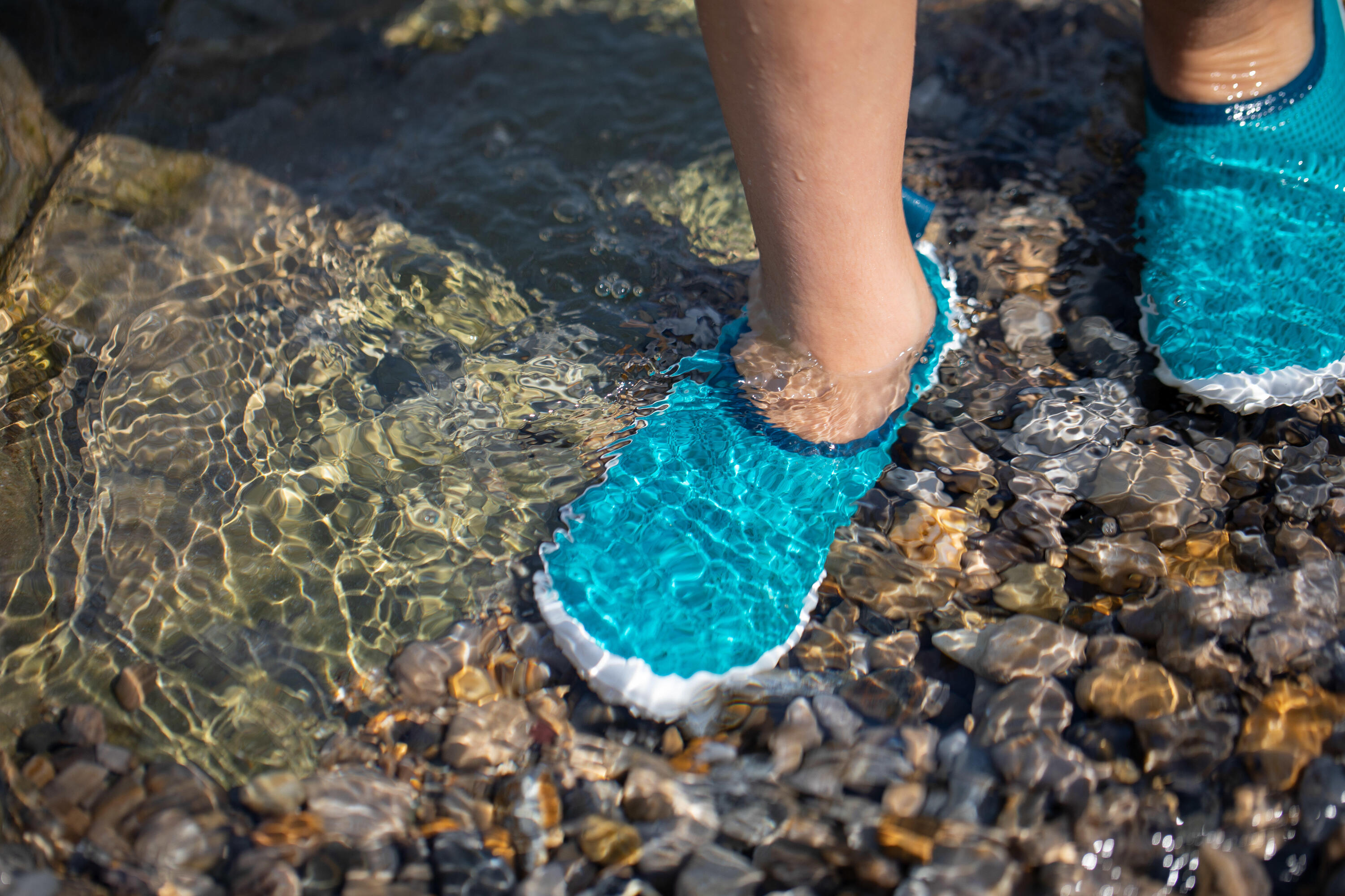Chaussures nautiques  enfant - 100 turquoise 9/9
