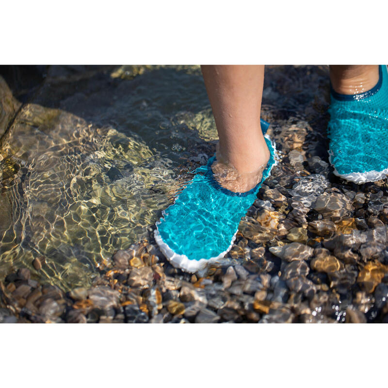 Încălțăminte acvatică Aquashoes 100 Turcoaz Copii