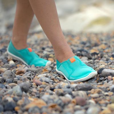 Aquashoes chaussures aquatiques 120 adulte turquoises claires