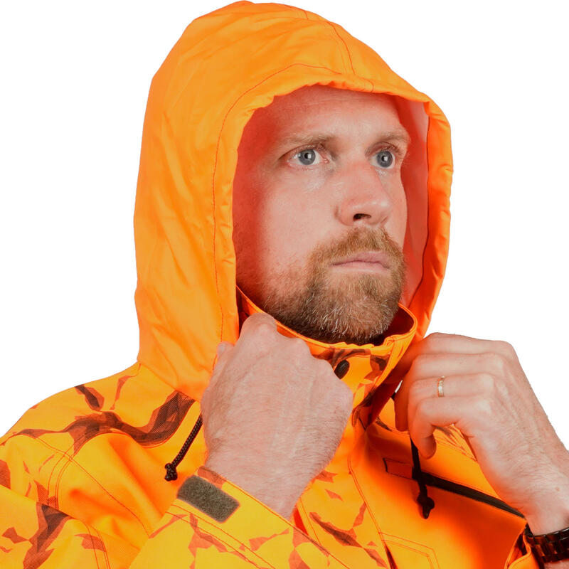 Jagdjacke / Regenjacke SUPERTRACK 500 orange