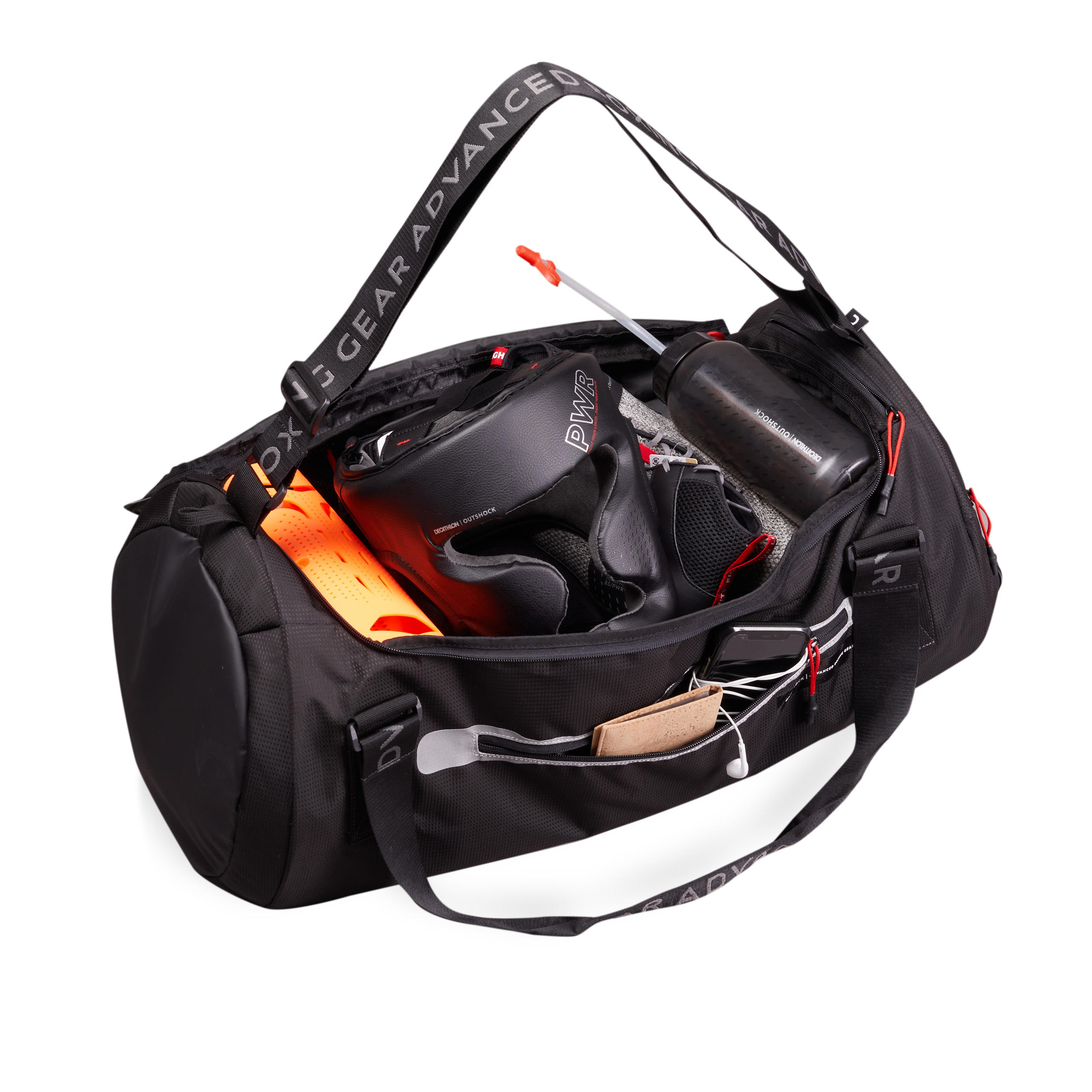 

Combat Sports Bag 500 50L - Black -  By OUTSHOCK | Decathlon