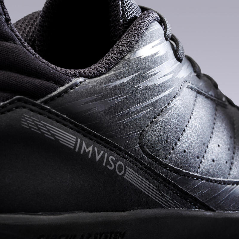 Zaalvoetbalschoenen voor kinderen Eskudo 500 zwart