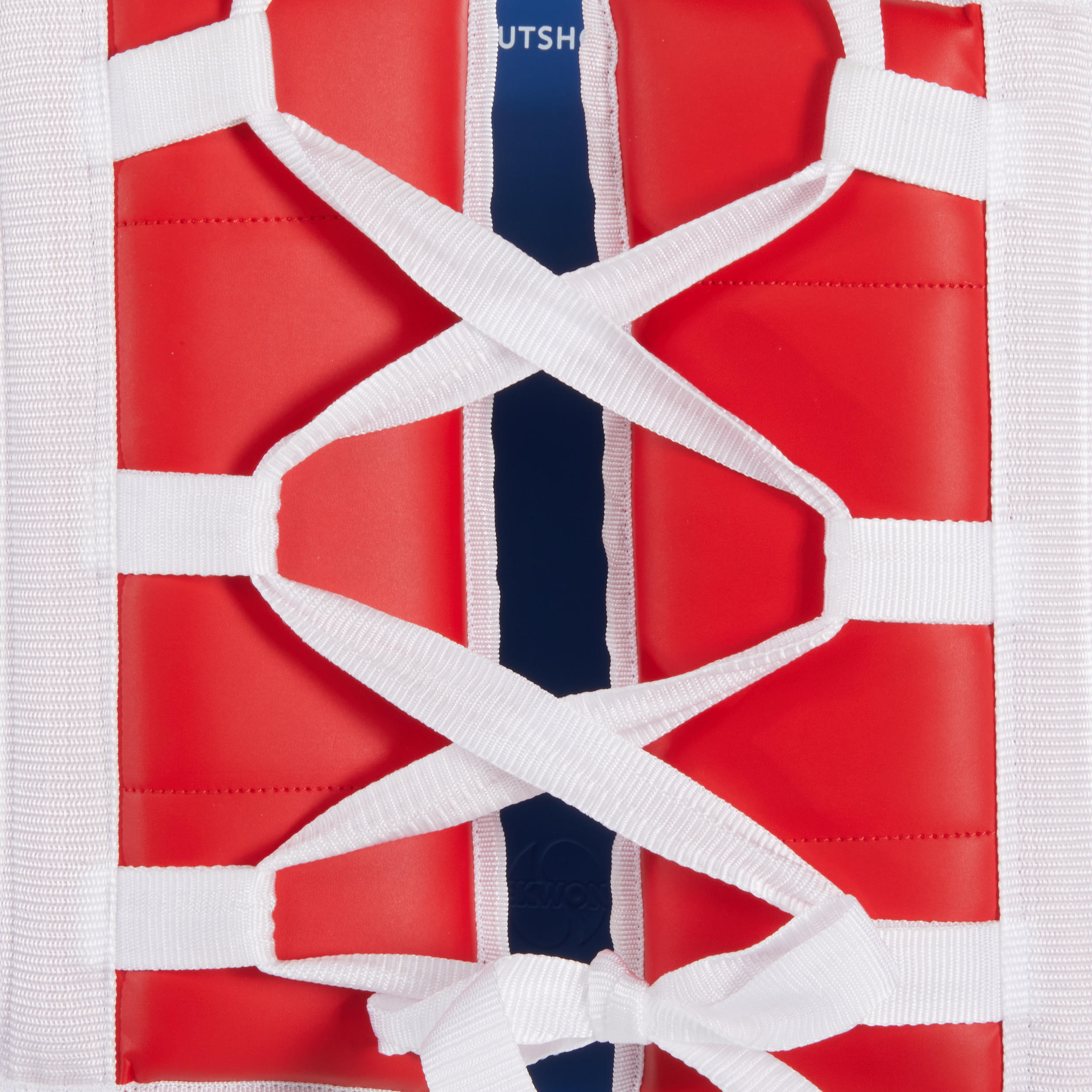 PLASTRON DE TAEKWONDO 500 REVERSIBLE ADULTE 6/14