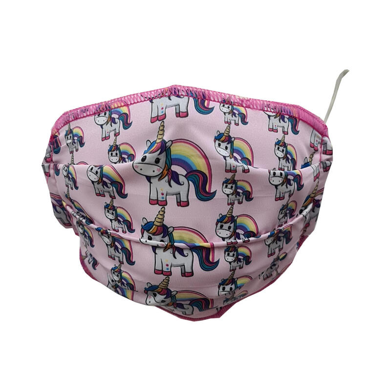 Mascarilla Street Reutilizable Niños 3-5 Años Unicornio