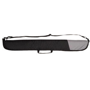 Funda flexible para taco de billar negra y gris