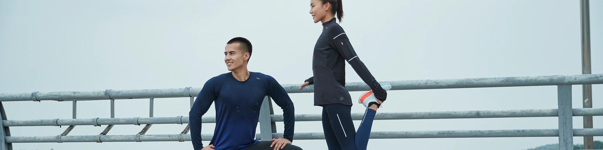 Coureurs homme et femme