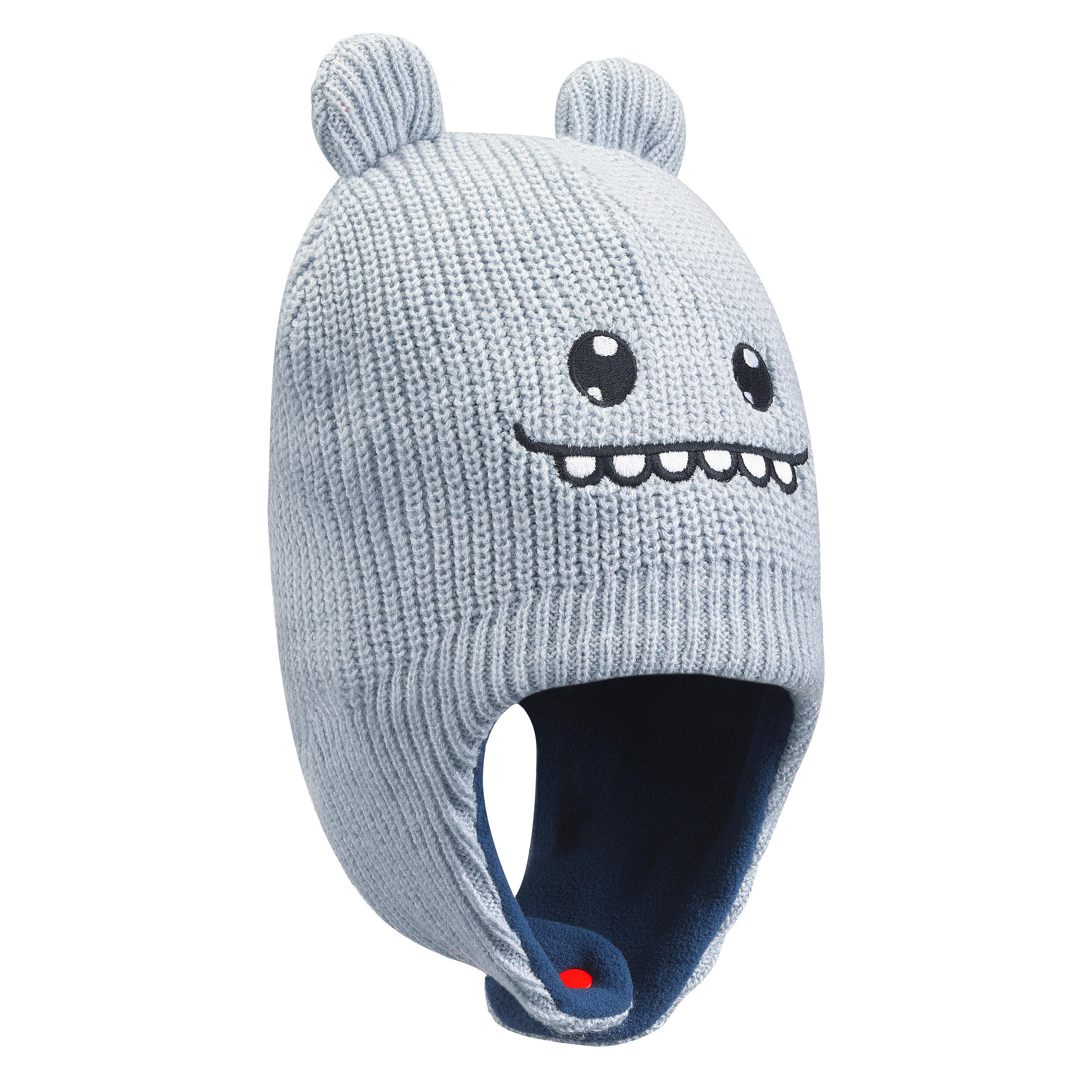 Tuque d’hiver de laine enfant - Warm gris - WEDZE