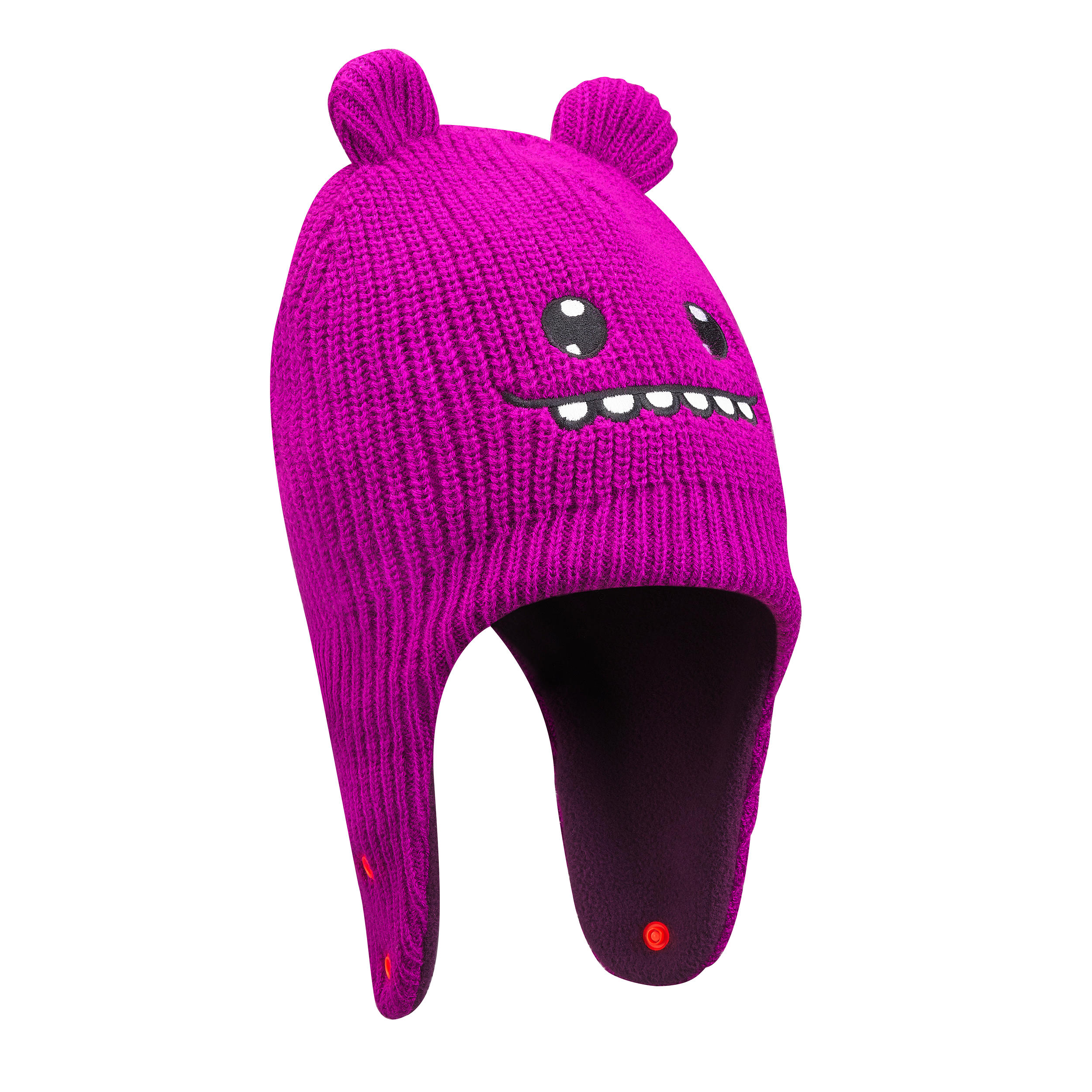 WEDZE Baby Ski/Sledge Hat WARM Pink and Purple
