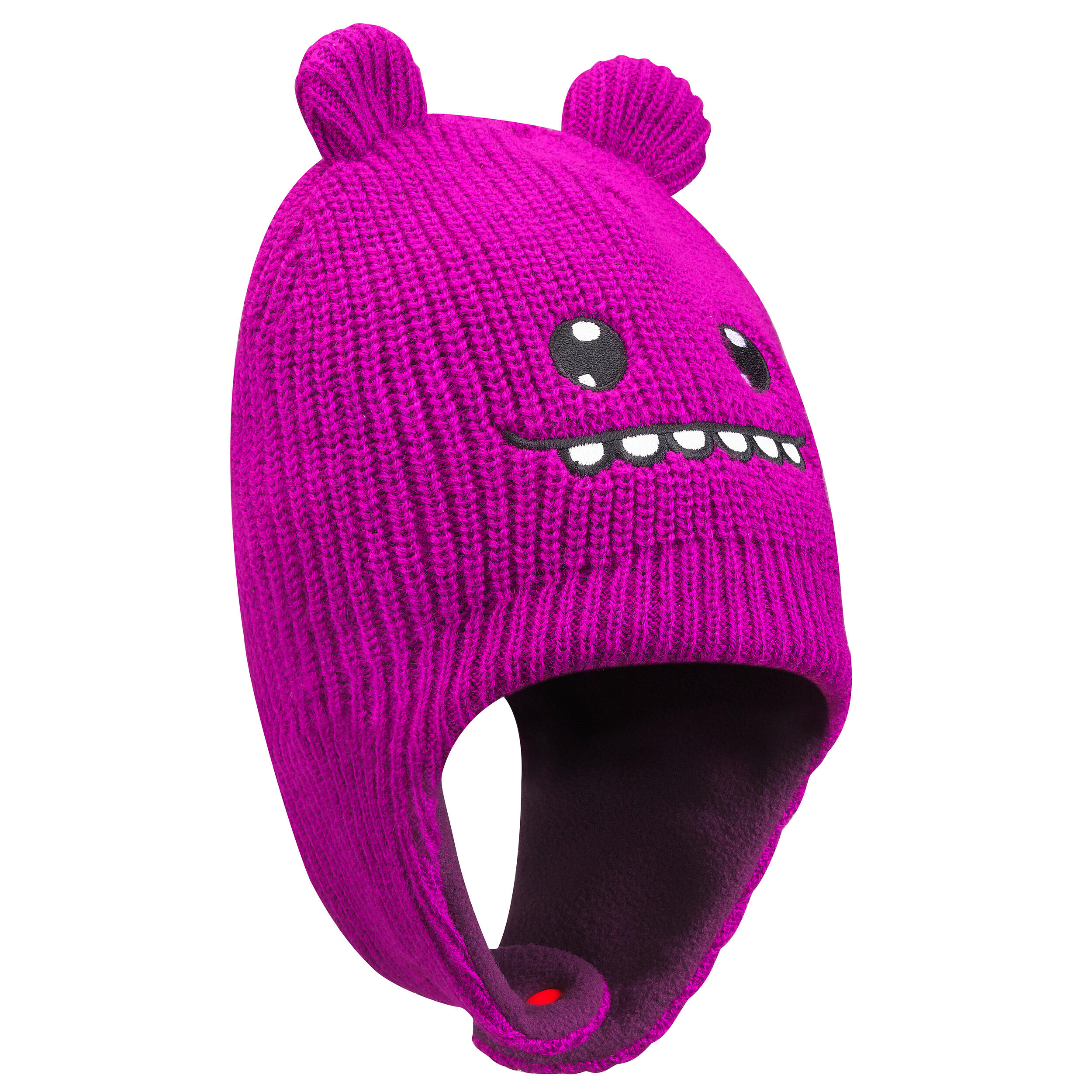 Baby Ski Sledge Hat WARM Grey and Blue WEDZE Decathlon