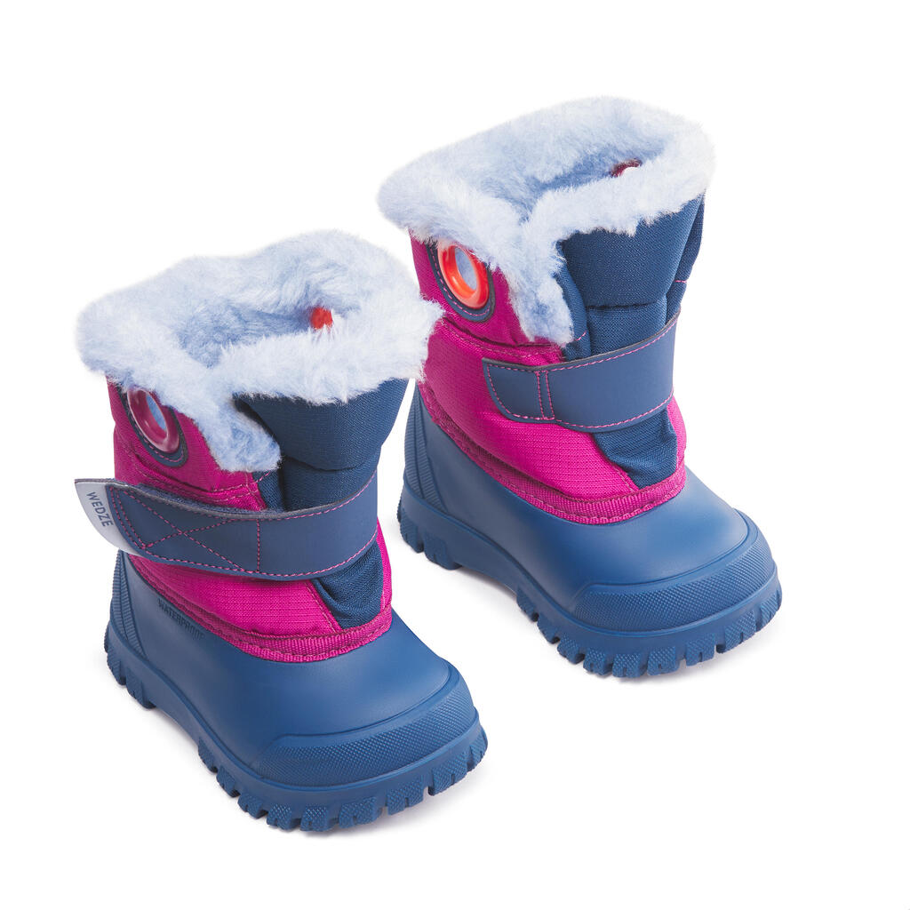 Plavo-ljubičaste čizme za sneg za bebe XWARM