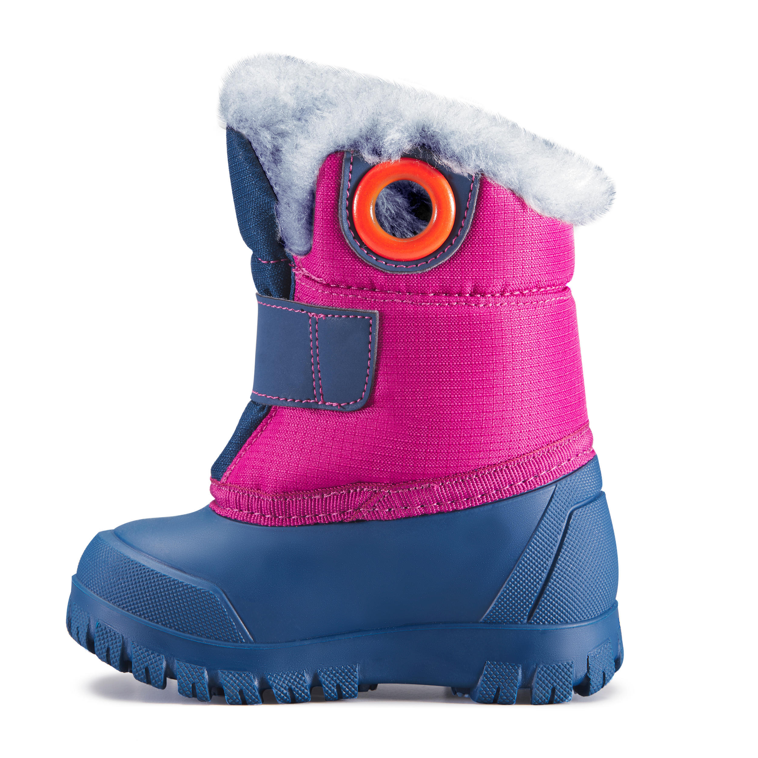 Botas Nieve y Apreski Impermeables Bebé X-Warm Rosa WEDZE Decathlon