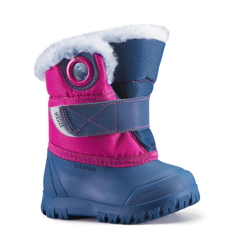 Baby Snow Boots, Baby Après-Ski - XWARM Blue