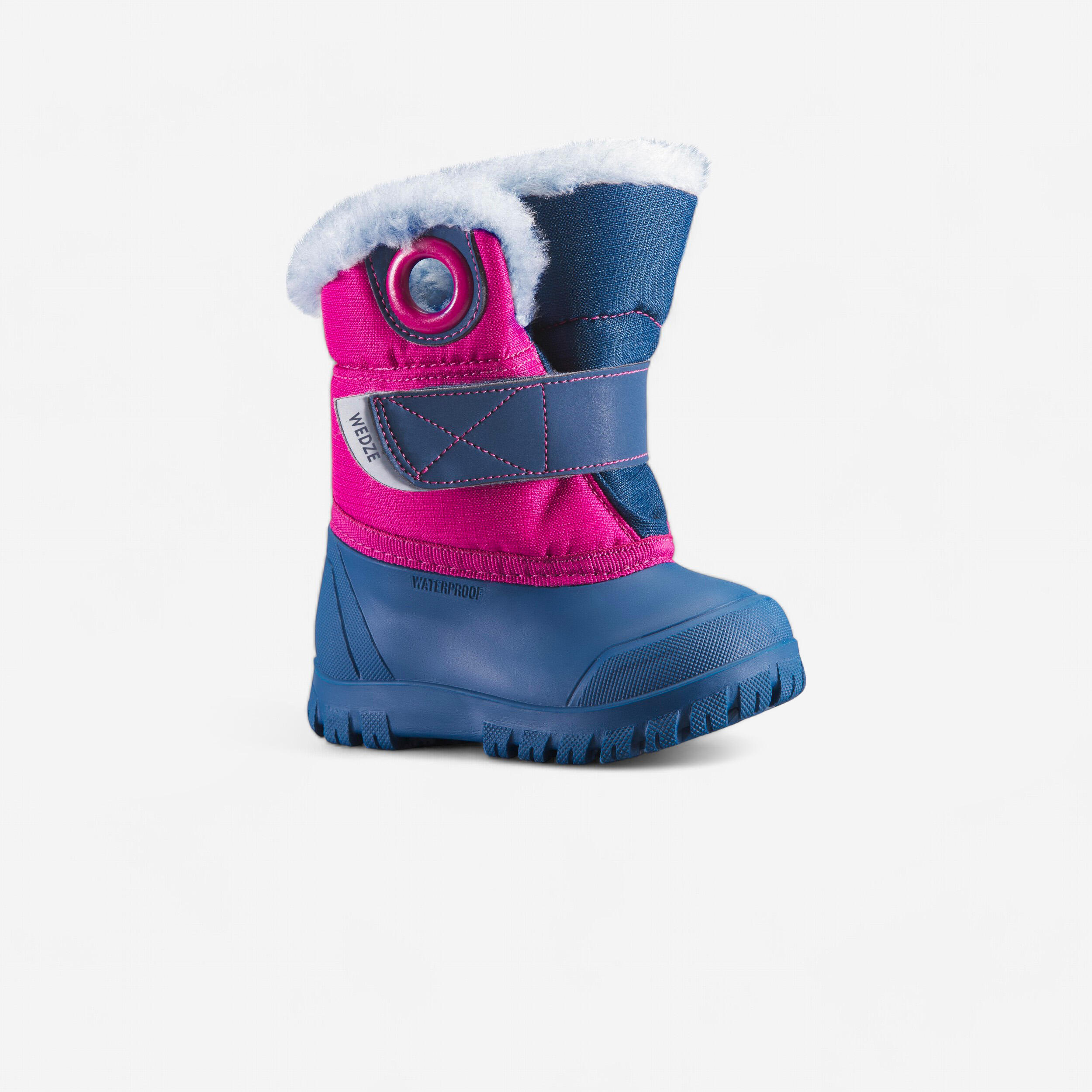 Botas Nieve y Apreski Impermeables Bebé Warm LUGIK | Decathlon