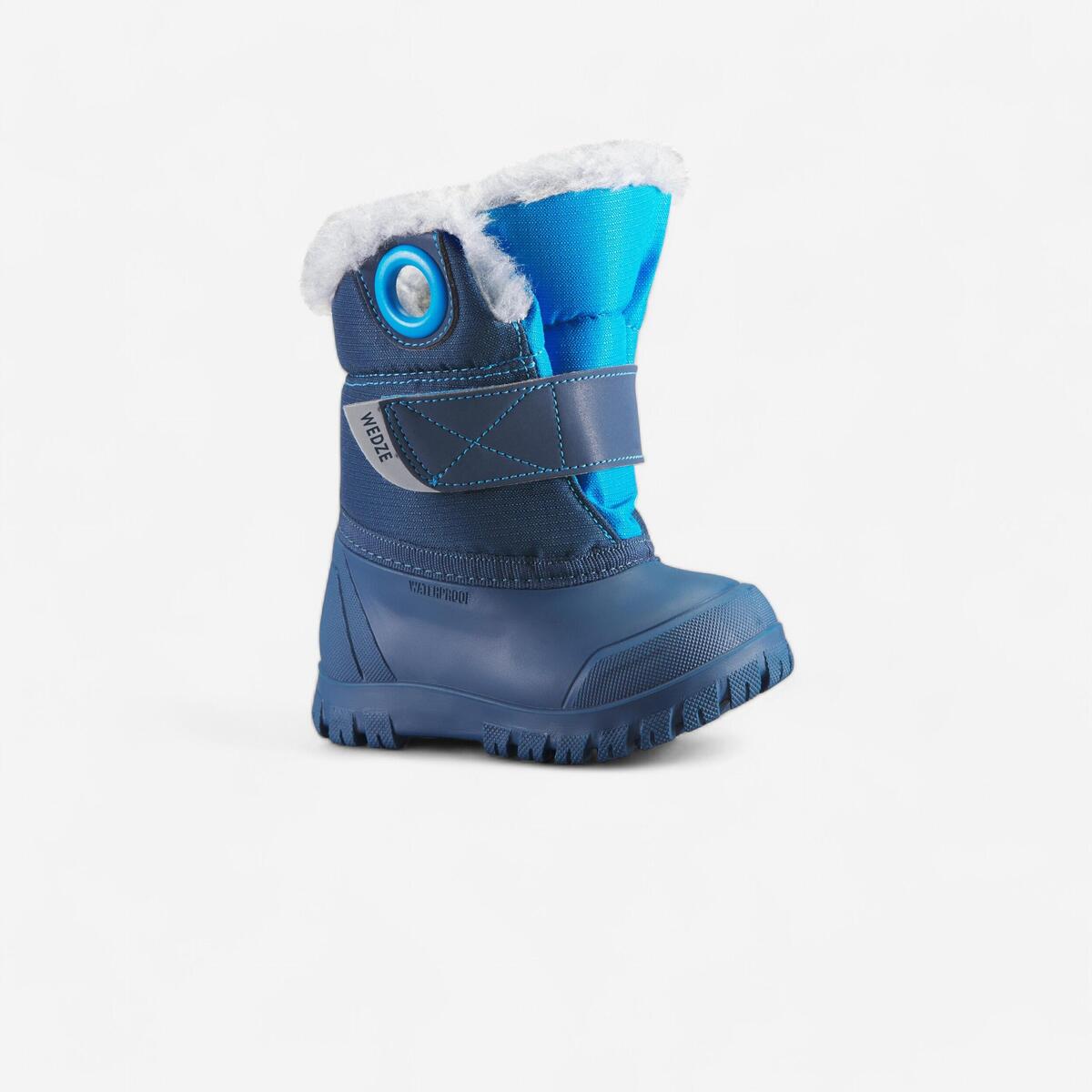 Bottes de neige bébé, Après ski bébé - XWARM bleues