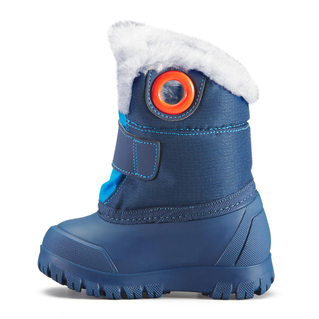 Baby Snow Boots, Baby Après-Ski - XWARM Blue