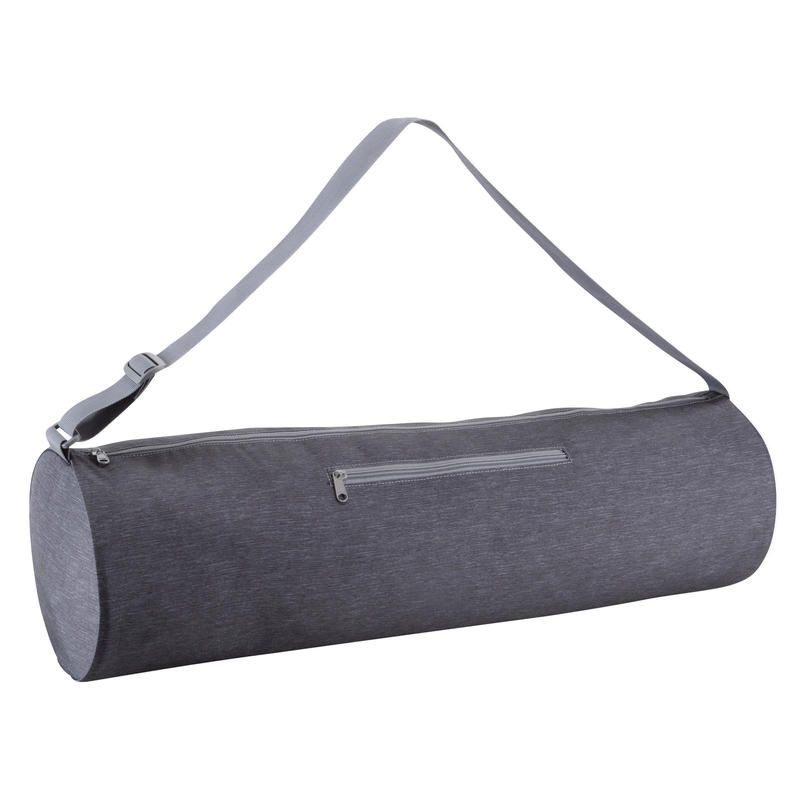 Yoga Mat Bag Mottled Dark Grey Decathlon