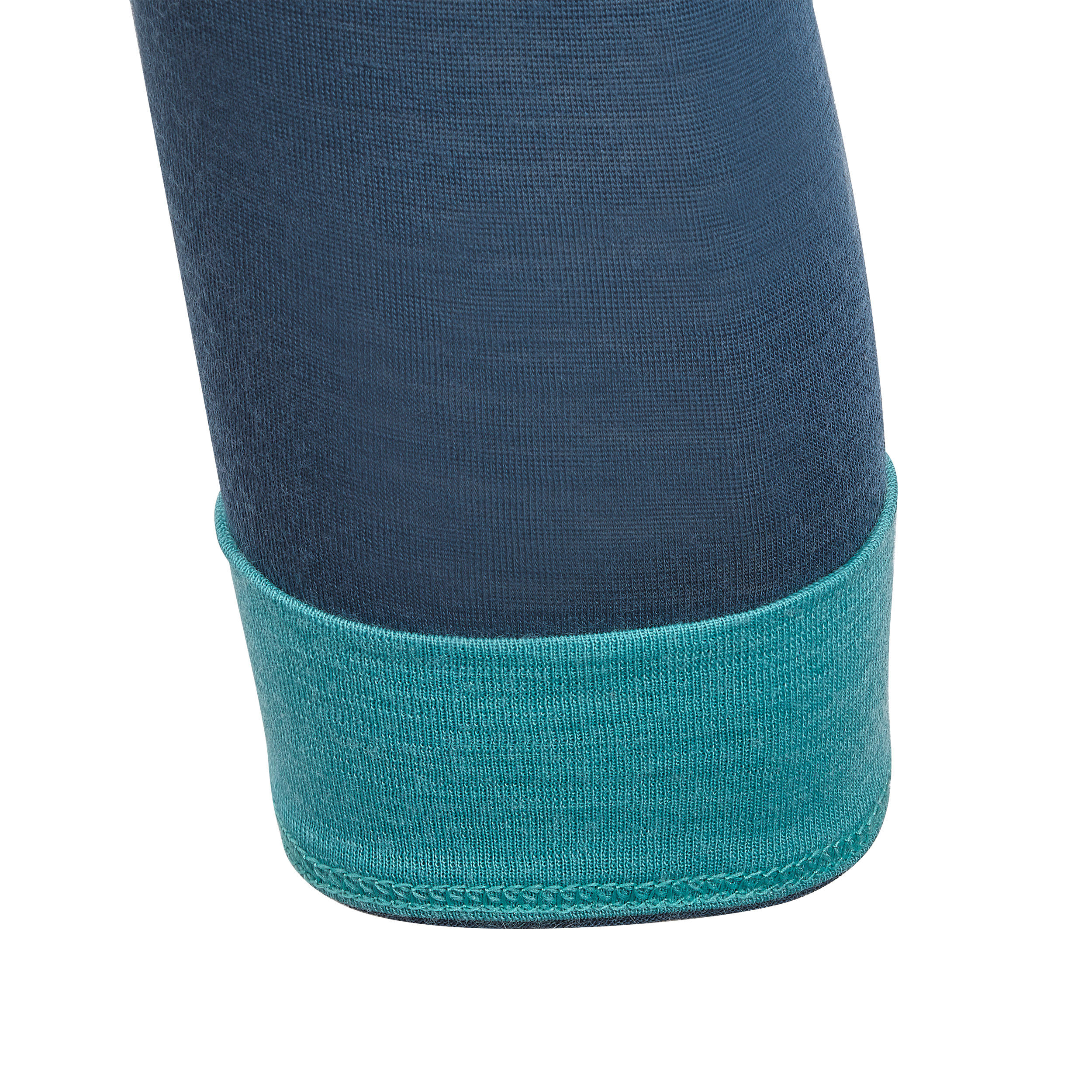 Kids' Merino Wool Base Layer Bottoms - 900 Blue - WEDZE