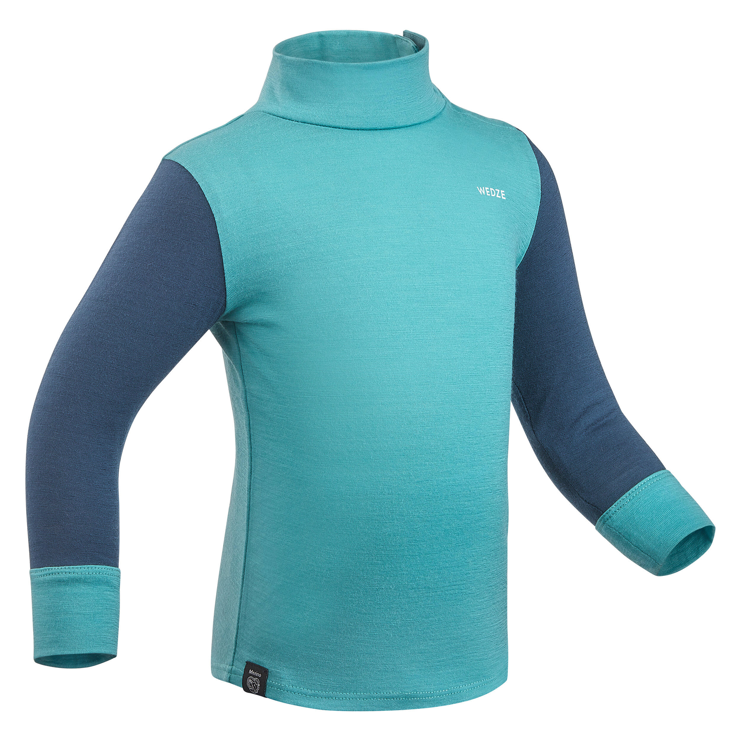 Camiseta t rmica interior de esqu y nieve lana merina Beb s 1 3 a os Wedze 900