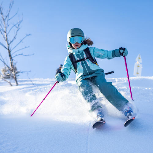 Freeriding-Latzhose für Kinder 