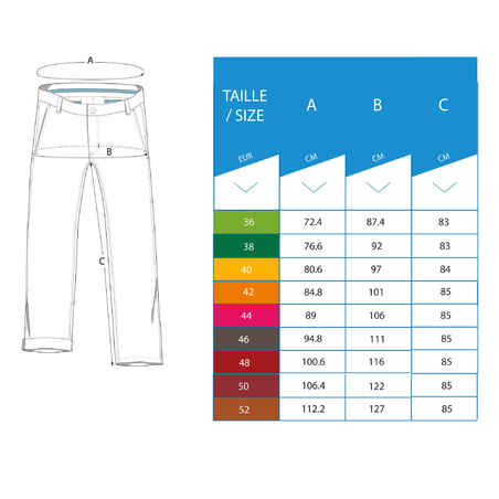 PANTALÓN GOLF HOMBRE - MW500 CAQUI