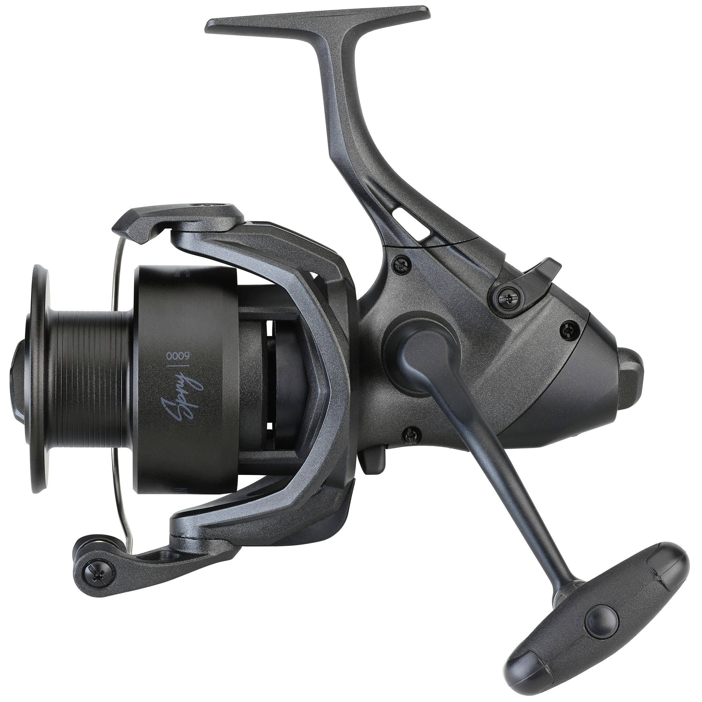 Carp Fishing Baitrunner Reel - Spry 6000 - black, Dark grey