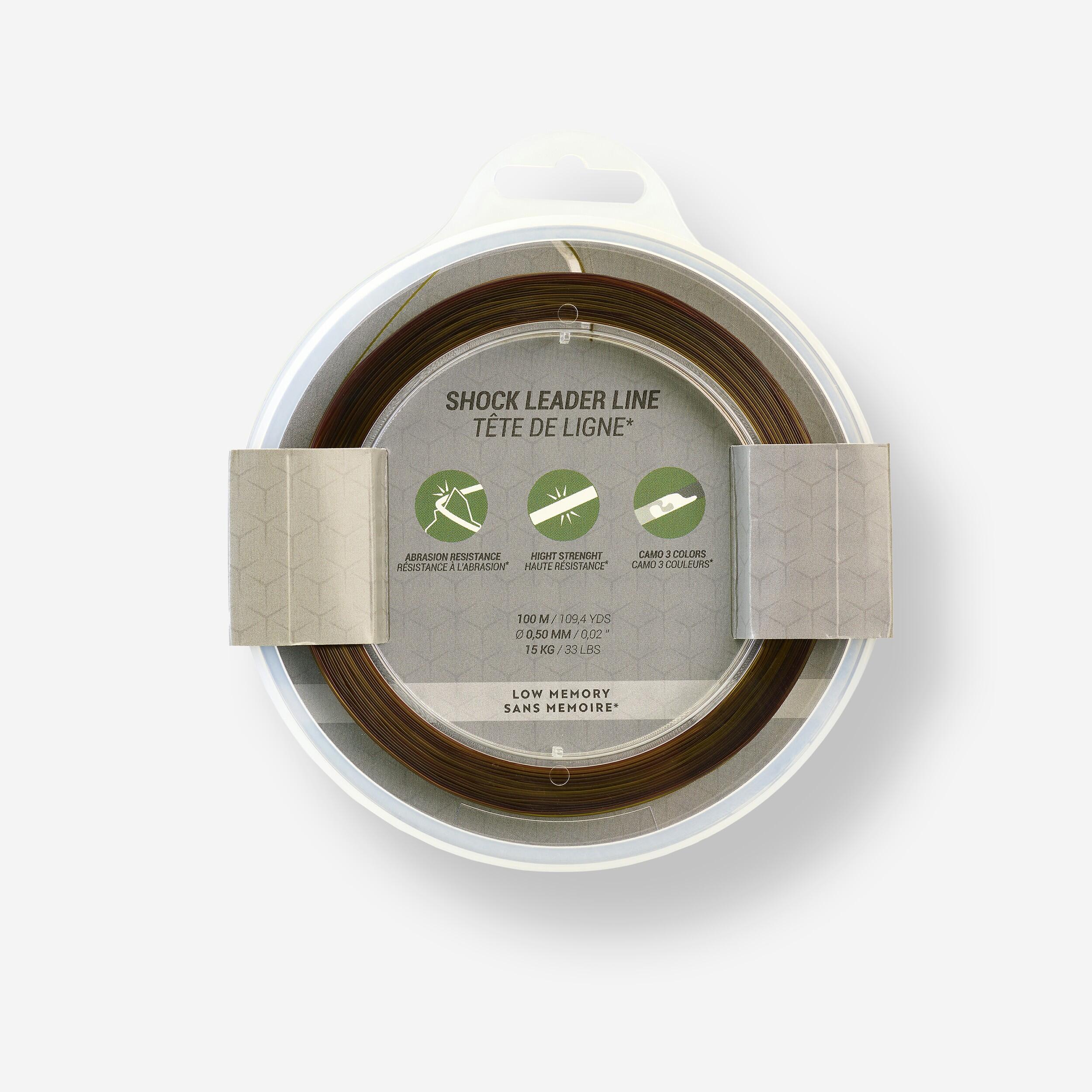 Decathlon | Shock Leader pesca carpa 50/100 100 m  |  Caperlan